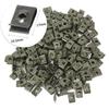 160pcs Car Metal Screw Clips Mixed Set U-Type Fastener Clip with Screw Anti-rust Fender Bumper Protection Buckle Iron Sheet Screw
