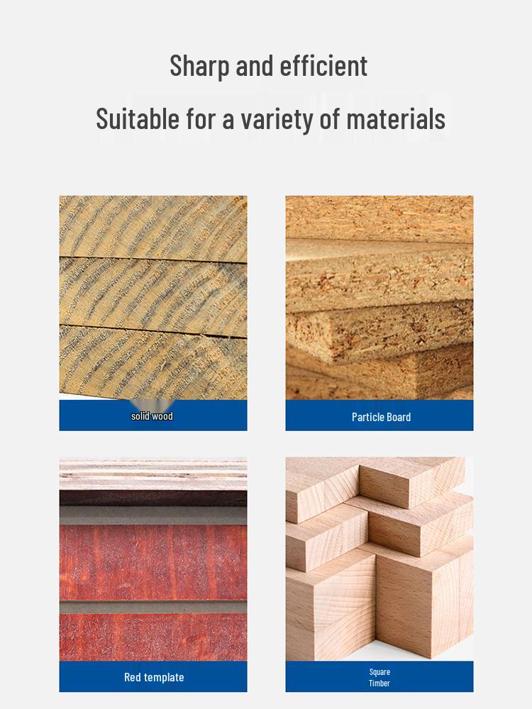 Multi-Size Lithium Electric Saw Blades: 4, 5, 5.5, 6 Inches with 125mm & 140mm Woodworking and Alloy Blades for Template Woodwork