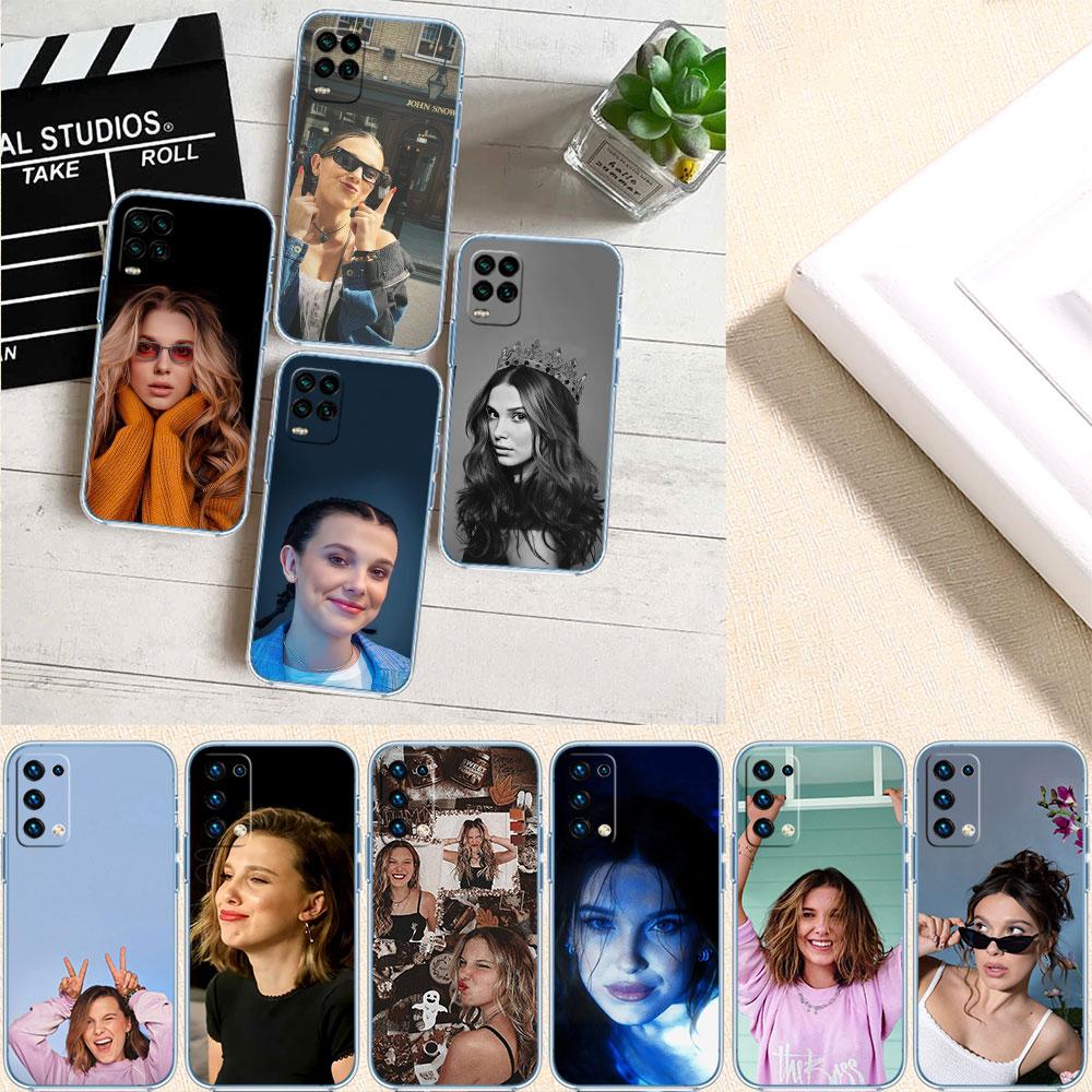 LO63 Чехол с Милли Бобби Браун для Motorola G10 G20 G30 G31 G32 G34 G35 G41 G42 G50 G51 G52 G55 G60 G60S G62 G71 G72 G75