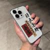 Мягкий чехол в китайском стиле с текстурой для iPhone 17/16 Pro/15/14/13/X