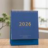 2026 Desk Calendar Retro Style Thick Paper Time Management Planner Home Office School Daily Schedule Planner