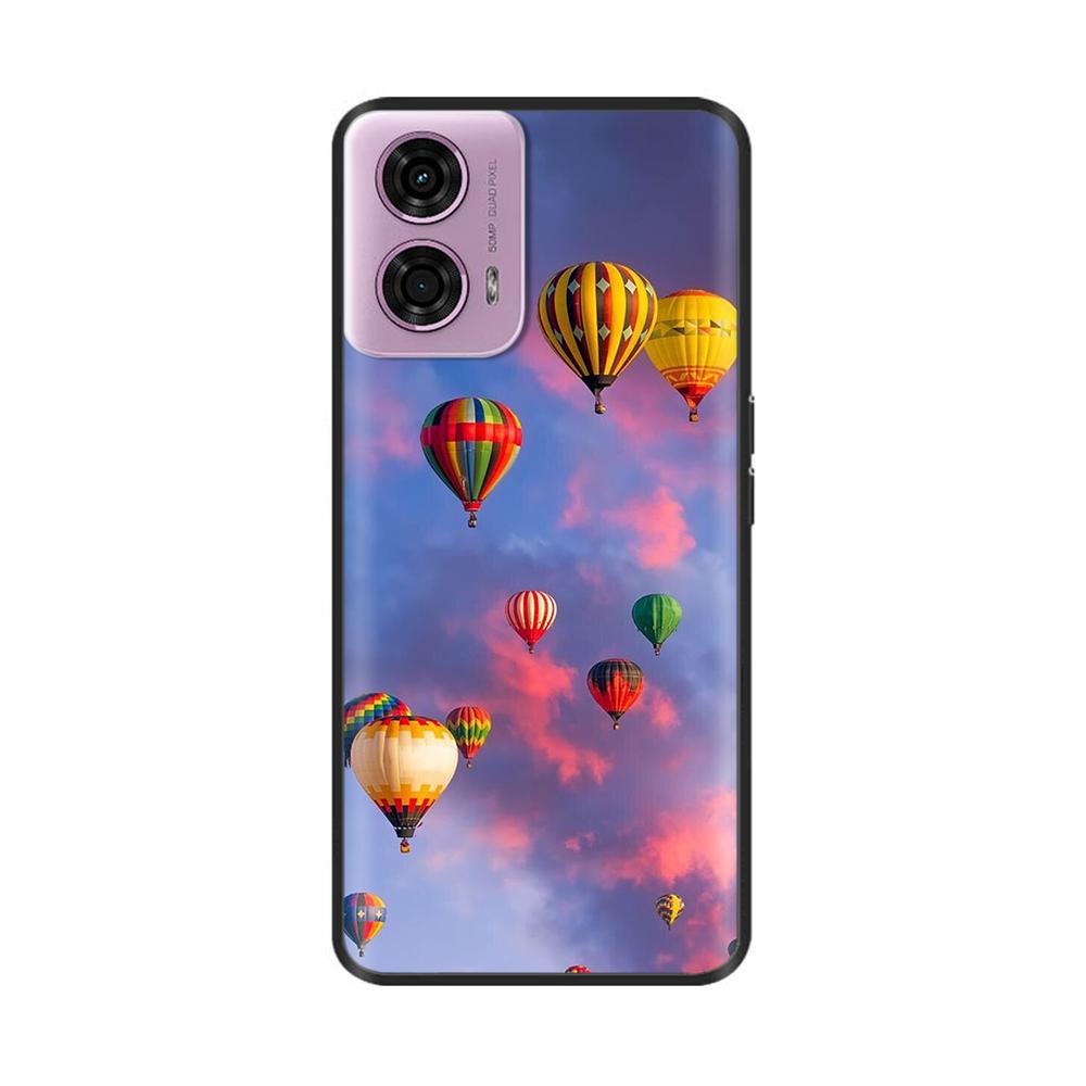 Painted Cover For Motorola Moto G04 Soft Silicone Phone Case For Moto G04 Back Cover MotoG04 XT2421-2 Shockproof Shell Para Etui