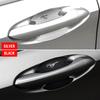 4 шт. Защита ручек дверей автомобиля 3D наклейка Автостайлинг Для Ford Focus Mondeo MK1 MK2 MK4 MK3 Fiesta ST Line Kugo Transit Escape Fusion Explorer