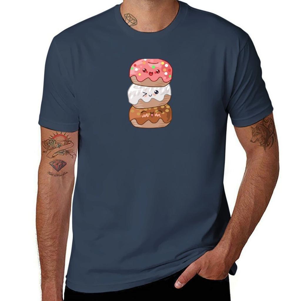 Donut Friends TShirt man t shirt luxury t shirts for man pack cotton TShirt