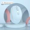 Rechargeable Wireless Mouse Dual Mode Bluetooth 5.1 Silent Pink Mice 2.4g Usb Wireless Gaming Mouse Gamer Accessories