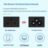 Fubangtai Universal Laptop Power Cord with Clover-leaf Connector