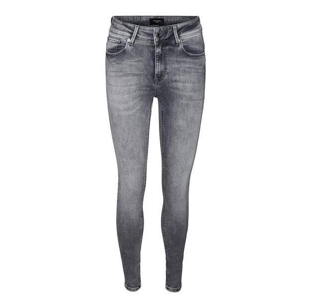 Джинсы Vero Moda Embrace 10286263 серый Skinny Fit