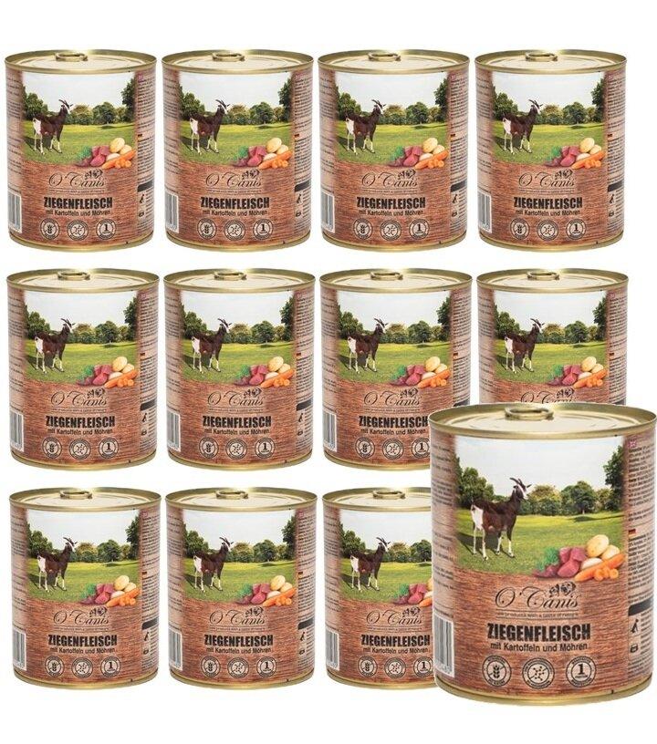 O'Canis Canned Dog Food Goat With Vegetables 12X 800G
