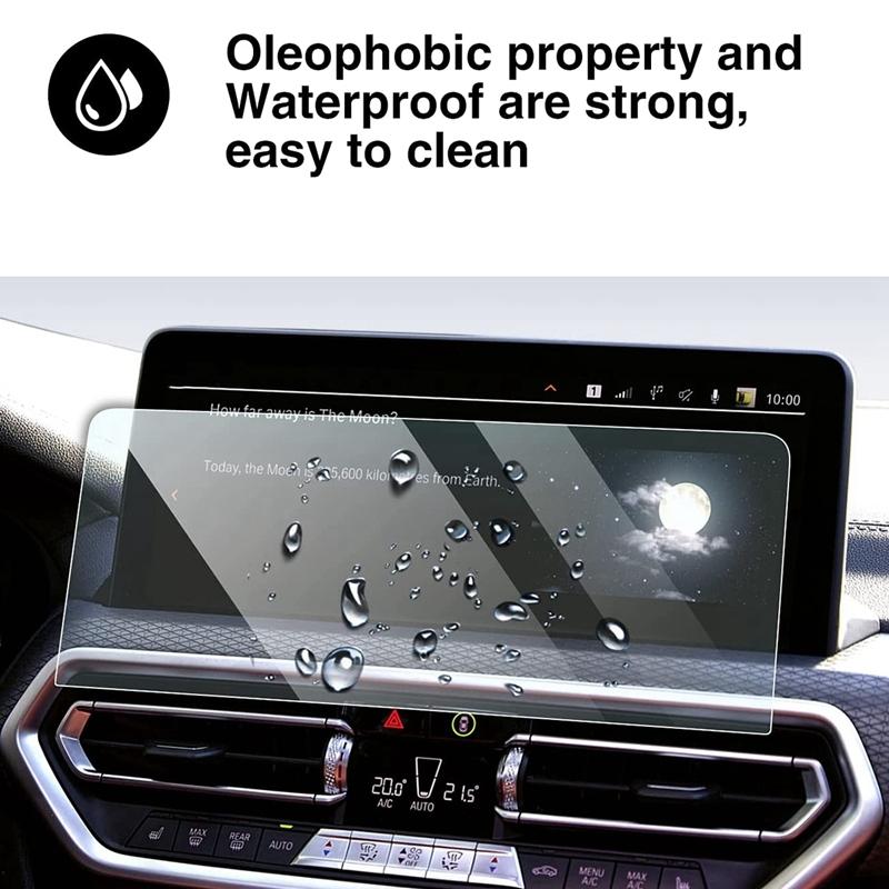 Для -BMW G05 X3 G02 X4 12,3-дюймовый Автомобильный GPS-Навигатор Сенсорный Экран Защитная Пленка из Закаленного Стекла для Центрального Дисплея