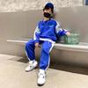 Мальчики весна осень толстовка + брюки спортивный стиль модная одежда комплект из 2 предметов костюм