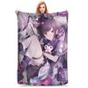 Tsukasa  Plush Blanket Project Sekai Creative Throw Blanket for Home 125100cm Bedspreads