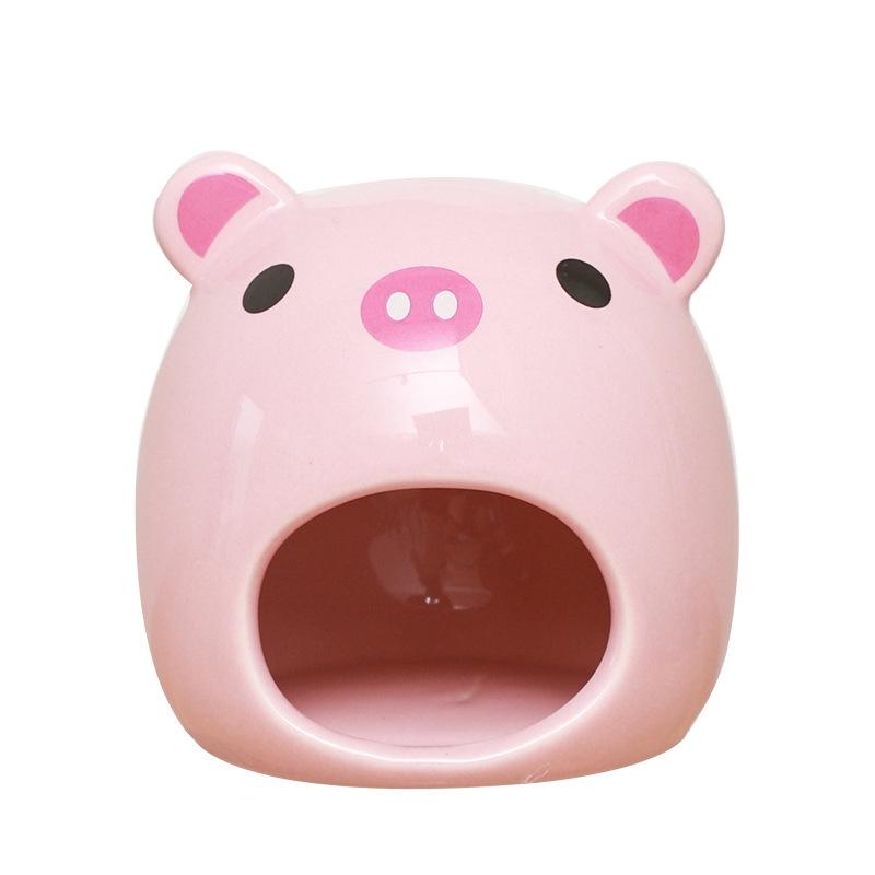 Милый керамический домик для хомяка Прохладный и комфортный для всех сезонов Разнообразие доступных цветов Идеально подходит для хомяков