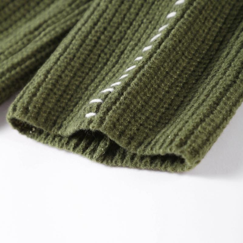 Лоскутная вязка Контрастные женские пуловеры Элегантный высокий воротник длинный рукав женские свитера осень новый женский женский свитер