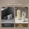 Etravel Travel Toiletry Cup, Detachable 2 Cups, Portable Mouthwash Cup for Business Trips And Storage, Toothbrush Cup, Transparent Color