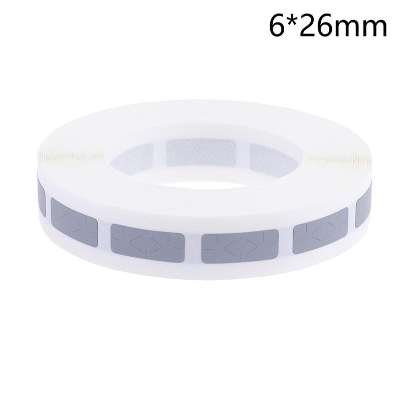 1000Pcs Manual Scratch Off Sticker Labels Grey Tape In Rolls Coding Overlay Film Game Wedding