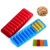 Silicone Chocolate Mold Ice Cube Tray 20ml Capacity Easy Release with Hanging Hole Homemade Crayon Candy Making Tools