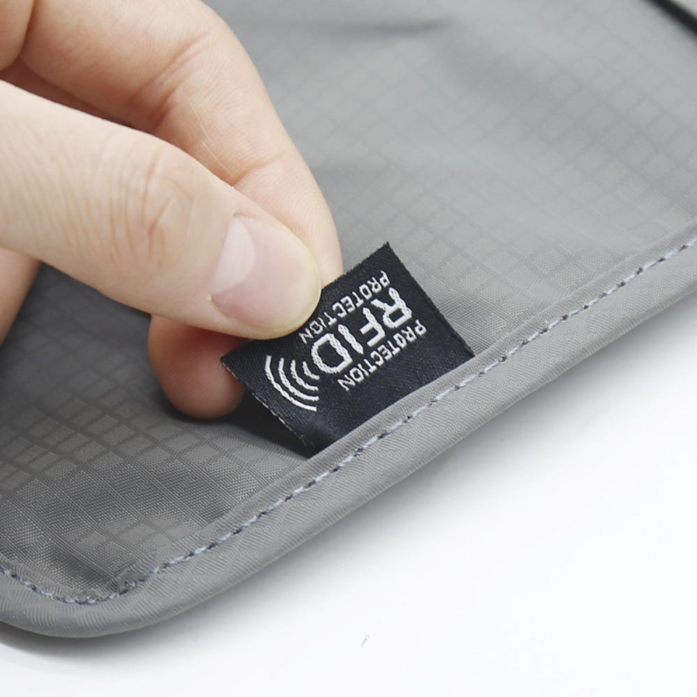 Neck Hanging Neck Wallet Anti-Theft Document Credit Case Pouch RFID Passport Bag  Bank Card