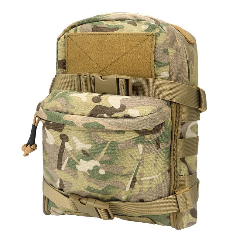 Tactical Hydration Backpack Lightweight Vest Style Water Bladder Pack with MOLLE System for Outdoor Sports Portable Drinking System