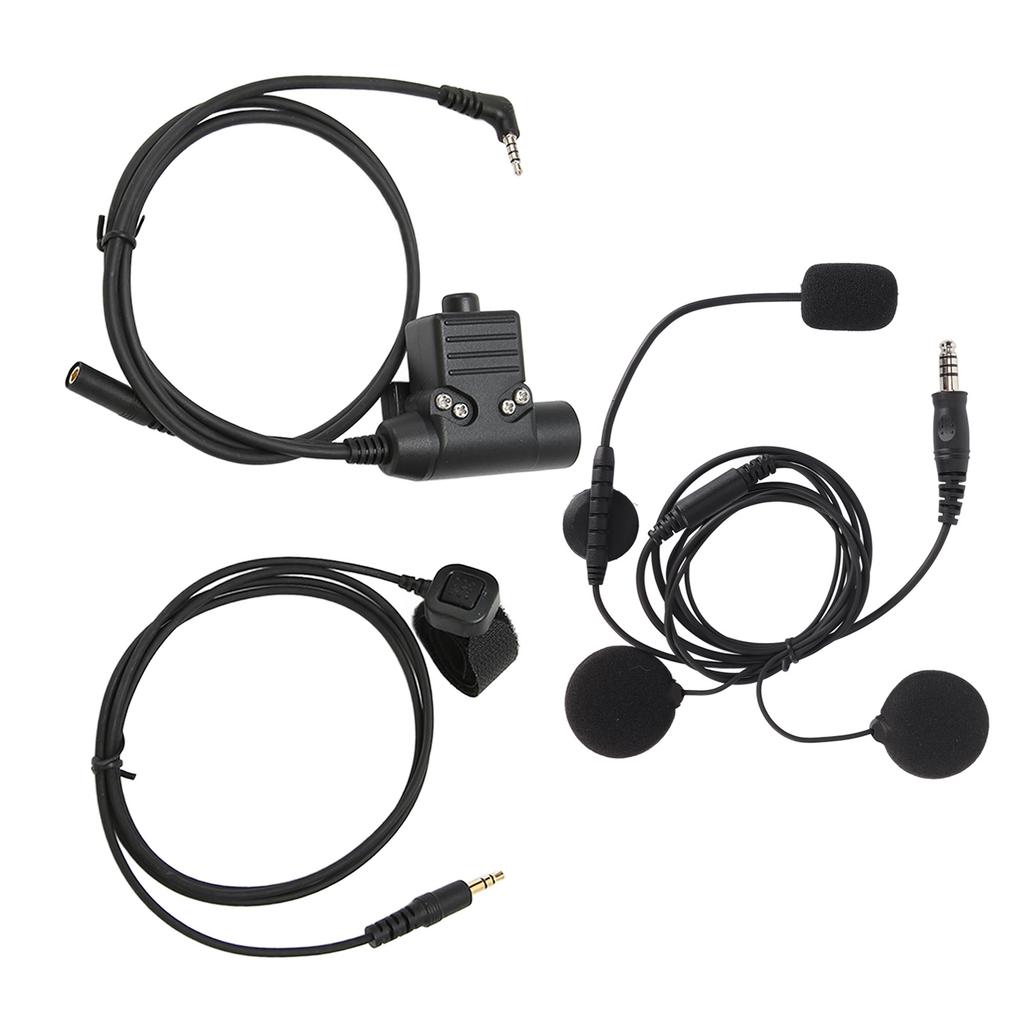 PTT Адаптер Микрофонный Набор Адаптер для Наушников Push to Talk для Рации Xiaomi Мотоциклов Снегоходов