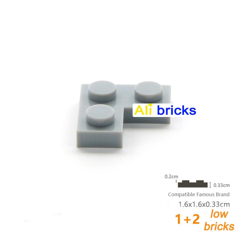 40 шт. Оптовые аксессуары Детали Пластина 2x2 Угловая Идея Строительные Кирпичики 2420 DIY Классические Блоки MOC Образовательные Игрушки Для Детей