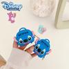 Disney Backpack Stitch Suitable for AirPods Pro Protective Case Apple Bluetooth Earphones 1st/2nd Generation Silicone Soft Case
