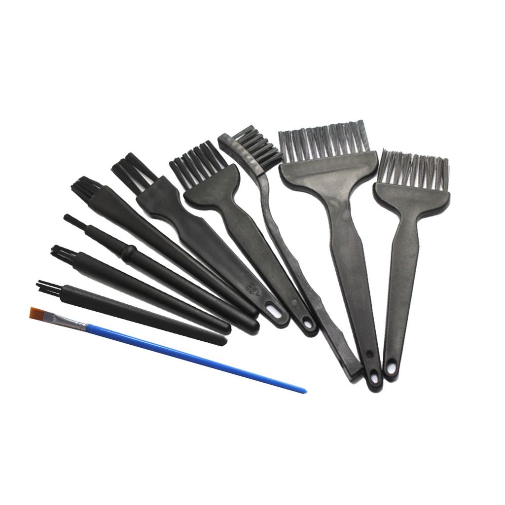 10pcs Keyboard Brush Kit Prevents Static Small Cleaning Dust Brush Kit for Phone Computer Keyboard