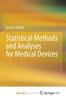 Книга Statistical Methods and Analyses for Medical Devices