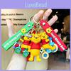 Cute Winnie The Pooh Keychain Adorable Cartoon Pvc Bag Charm Perfect Gift Idea