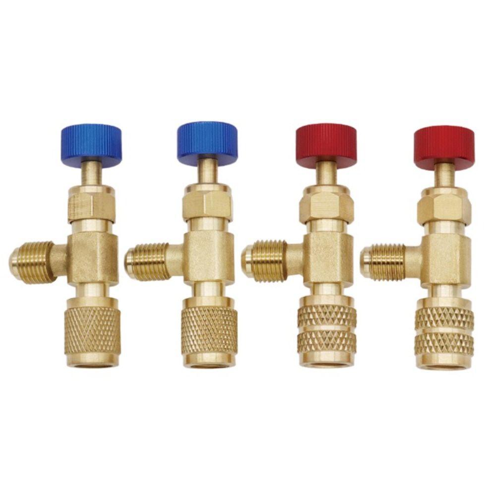 R410a R22 Safety Valve Adapter Non-freezing hand Liquid Adapter Air Conditioning Valve Universal