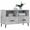 VidaXL TV Stand Concrete Grey 80x36x50 Cm Engineered Wood 828992