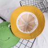 Cute Adjustable Cotton Embroidery Frog Women Fisherman's hat Visors Hat Bucket cap Sun Hat