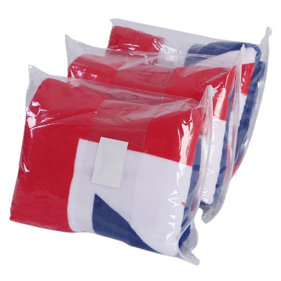 Beach Towel Super Soft Comfortable Superfine Fiber Water Absorption UK Flag Pool Towel for Home