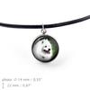 Samoyed, Bjelkier, Samoiedskaya Sobaka – Necklace pendant with your photo, handmade | Art-Dog