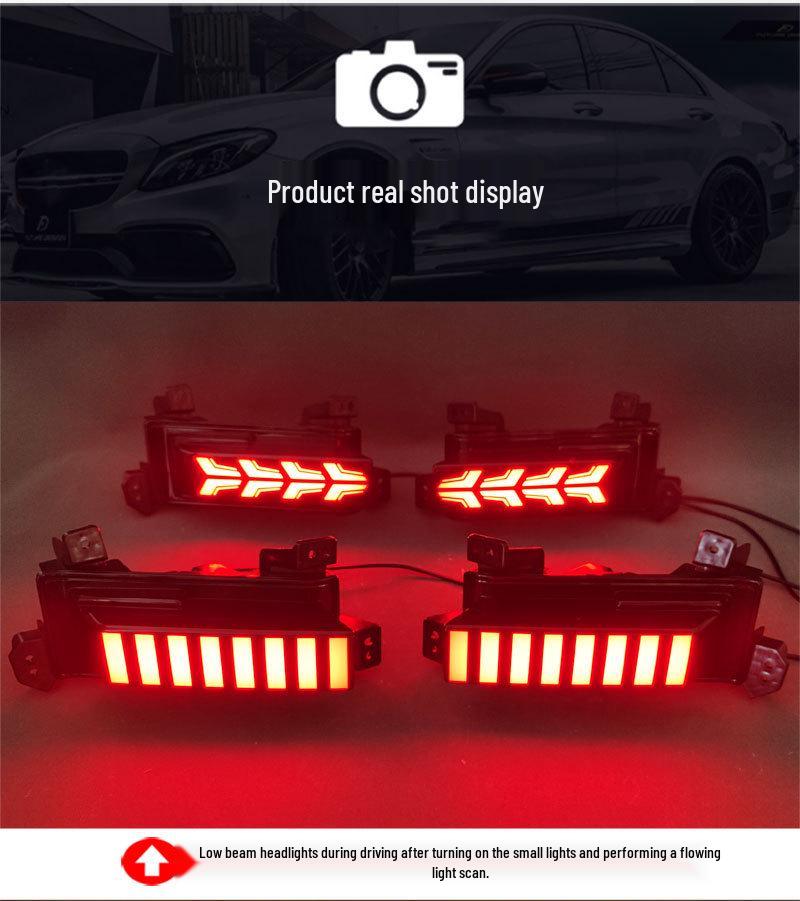 23-26 Haval Big Dog Plus Светодиодный задний бампер и комплект противотуманных фар