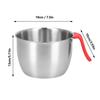 Anti-splash Serving Bowl Rustless Steel Food Mix Tub Dishwasher Mixing Bowl  Cake Stirring Making