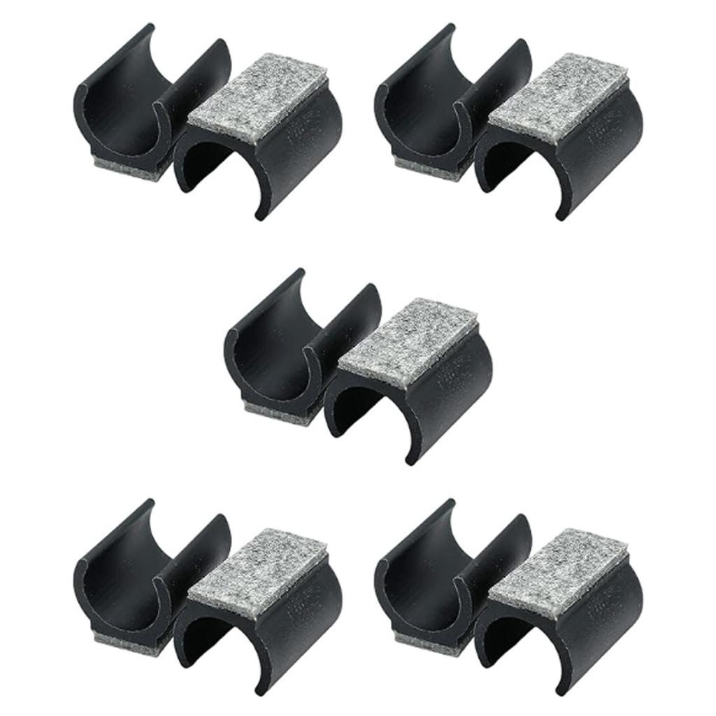 10 шт. полозьев для стульев с консолью защищают пол и снижают шум с помощью прочных войлочных материалов для ежедневного использования