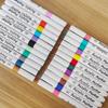 Набор акриловых маркеров 36 цветов: Студенческие арт- и DIY-ручки для bullet journal в портативной квадратной коробке