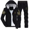 Fashion Men Sweatshirt Sporting Sets Winter Jacket + Pants Casual Men's Track Suit Brand Sportswear Tracksuits Male Coat
