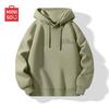 MINISO Men's Heavyweight Loose Fit Hooded Sweatshirt