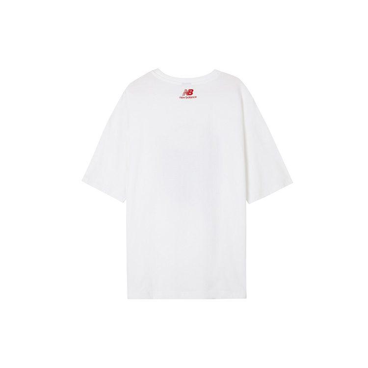New Balance Футболка Унисекс Белая AMT02373-WT