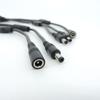 18awg 10A 1-36v 2 Way 1 Male Female To 2 Male Female DC Power Supply CCTV Camera Cable 5.5mmx2.1mm Splitter Connector Plug Extension