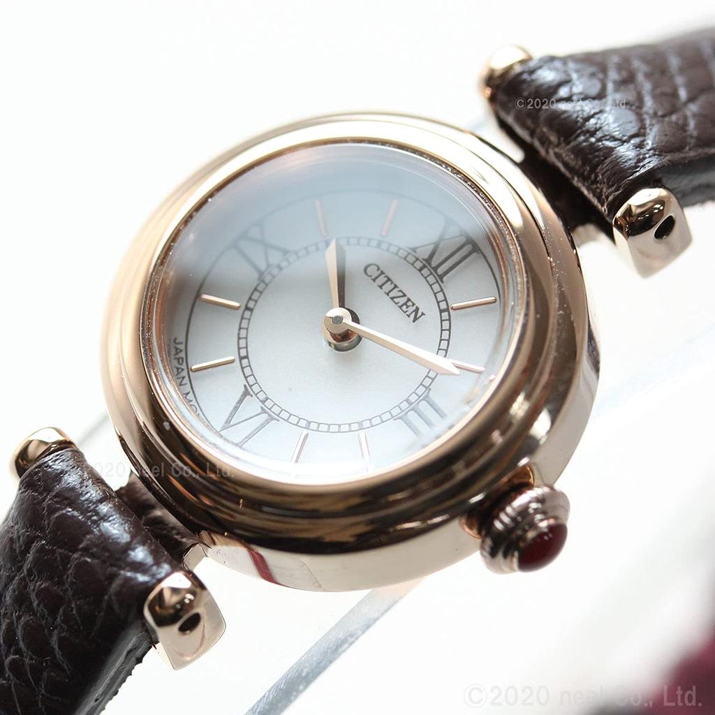 Круглые женские часы [Citizen] Kii Eco-Drive EG7083-04W