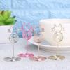 Desktop Decoration Cat Shape Paper Clamp Place Card Photos Clips Table Numbers Holder Clamps Stand