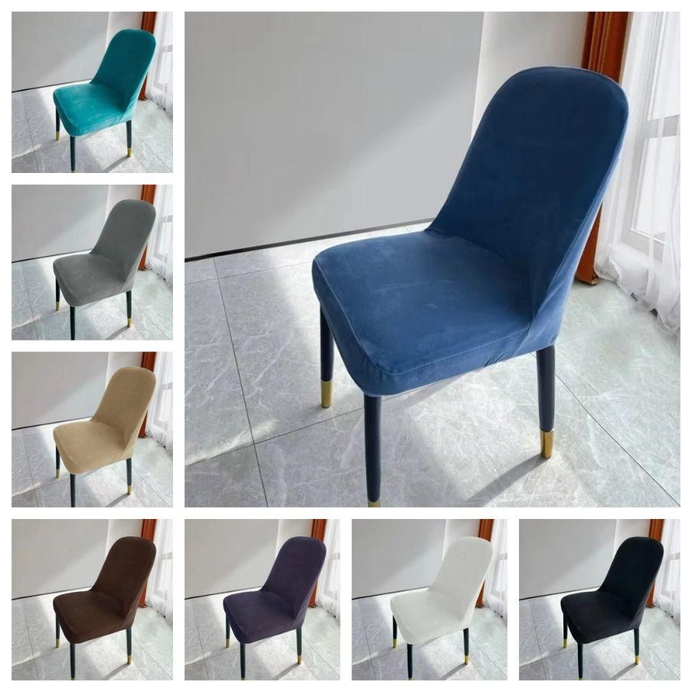 Universal Chair Cover Velvet Seat Protector Case New Seat Case Dining Room