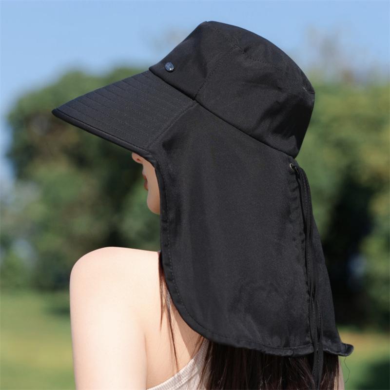 Шляпа от солнца для активного отдыха, женская летняя солнцезащитная шляпа для людей среднего и пожилого возраста, шляпа-шаль с защитой от ультрафиолета, шляпа для рыбалки, альпинизма, солнцезащитная шляпа