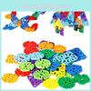 Geometric Kids Snowflake Construction Blocks For Learning Coordination Handeye
