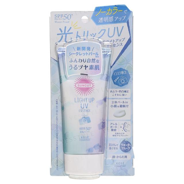 Kose Suncut Light Up UV Essence Солнцезащитная эссенция SPF 50+ PA++++