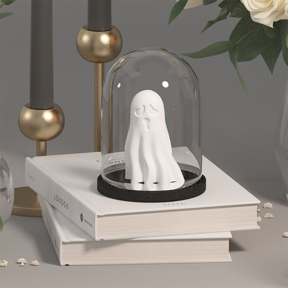 Durable Candle Mold Steric Halloween DIY Mold Silicone Mold for Candles Ghost Ornament Making
