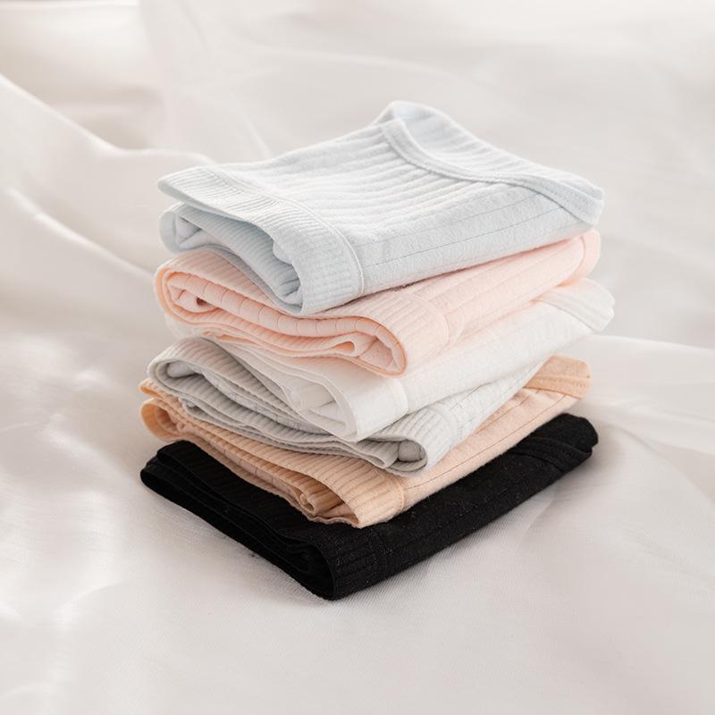 Женское нижнее белье из чистого хлопка однотонное: Антибактериальные, удобные трусы-слипы средней посадки для девочек и студенток