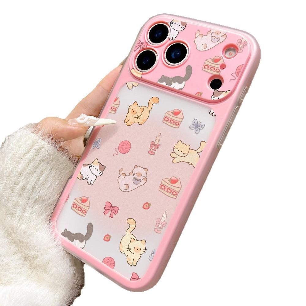 Мультяшные милые зверушки подходят для чехла-книжки 2-в-1 для iPhone17promax, Apple 16 нишевое 15 поколение